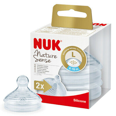 NUK соска силик Nature быстрая струя от 6 до 18 мес. (125026) №2 Производитель: Германия MAPA GmbH